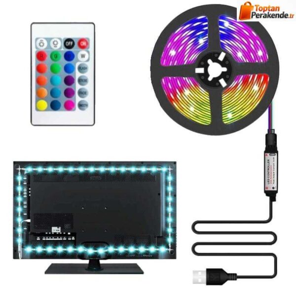 Cata CT-4566 RGB Tv Arkası Şerit Led 3 Metre
